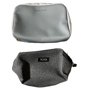 NEW!  Tumi & Cole Haan - Cosmetic Case Bundle